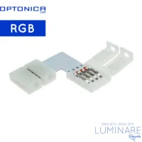 KUTNI KONEKTOR SPOJNICA ZA LED TRAKU RGB