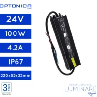 NAPAJANJE 100W 4.2A 24V IP67 PREMIUM