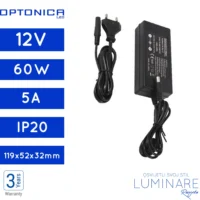 NAPAJANJE 60W 5A 12V IP20 SA UTIKAČEM PREMIUM