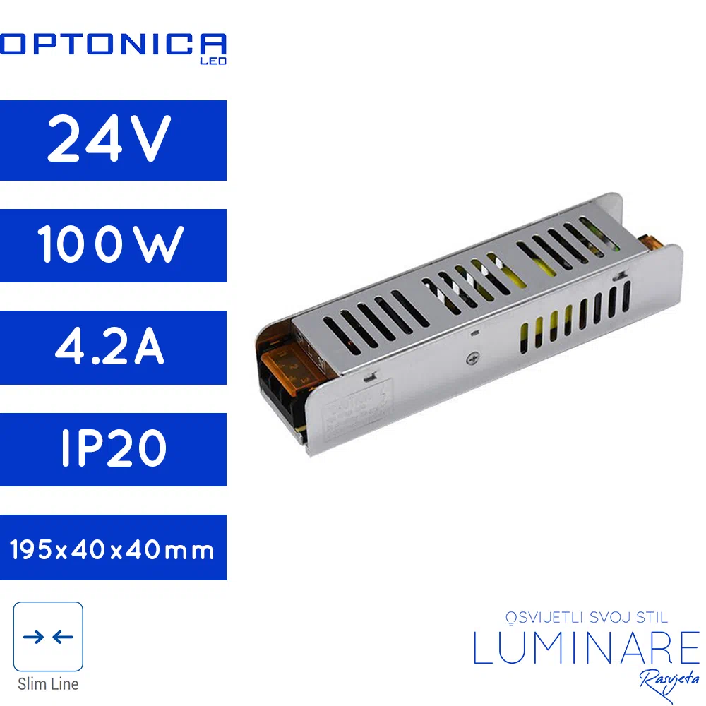 napajanje 100w 4.2a 24v slim series-luminare rasvjeta