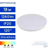 LED PLAFONJERA 18W SPARKLE OKRUGLA BIJELA