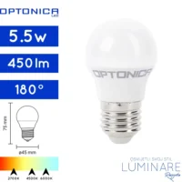 led zarulja 5.5w-g45-e27-optonica-luminare rasvjeta