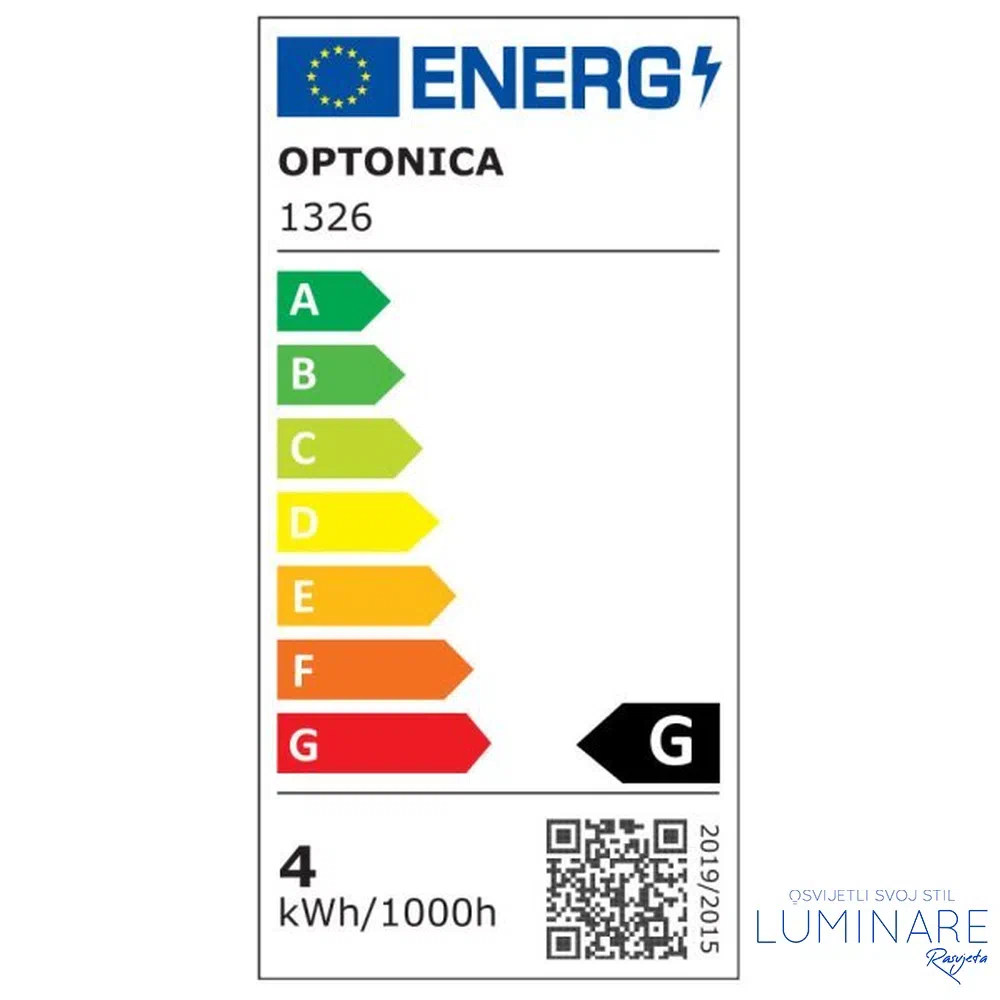 LED DIMABILNA FILAMENT ŽARULJA E27 4W 2700K G45 - Slika 2
