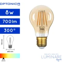 led filament zarulja e27 8w 2500k -A60-1796-luminare