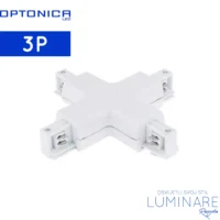 križni konektor za trofaznu sinu optonica-bijeli-luminare rasvjeta
