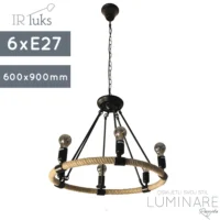 VISILICA LOFT-186-6 BLACK+BROWN