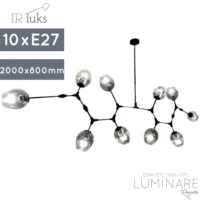 VISILICA MO1002-10 BLACK+CLEAR GLASS