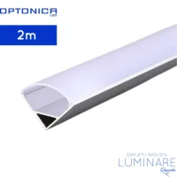 ALU. PROFIL ZA LED TRAKU NADGRADNI KUTNI 2m