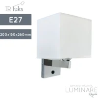 ZIDNA SVJETILJKA LOFT 103W CHROME E27