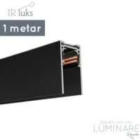 nadgradna magnetna šina 1m crna-ir luks-luminare rasvjeta