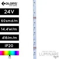 rgb led traka colors-rgb-ip20-14.4w-d560rgb-24v-10mm-luminare rasvjeta