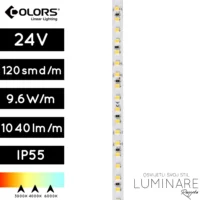 led traka colors-120ledica po metru-24v-8mm-5metara-dj120-24v-8mm-ip55-luminare rasvjeta