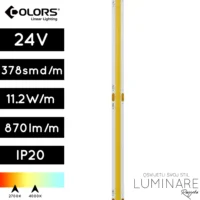cob led traka colors-11.2w-24v-ip20-df8-24v-8mm-luminare rasvjeta