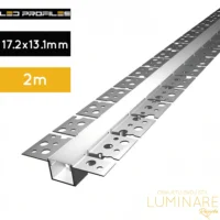 alu profil za led traku savitljivi ugradbeni za rigips-2metra led profiles-lp314-luminare rasvjeta