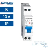 automatski osigurac-zastitni prekidac-10a-b-1p-amparo-schrack-am618110-luminare rasvjeta