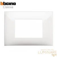 okvir bticino classia bijeli 3m-r4803rw-ukrasni okvir-luminare rasvjeta