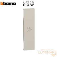 tipka za prekidac oznaka svjetlo 1m-pijesak-bticino living now-luminare rasvjeta