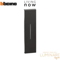 tipka za prekidac 1m-crna-bticino living now-luminare rasvjeta