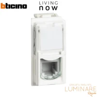 telefonska uticnica rj11-bijela-bticino living now-kw4258rj11
