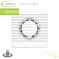 kupaonski ventilator airroxy planet energy 125mm s odgodom gasenja 01-097