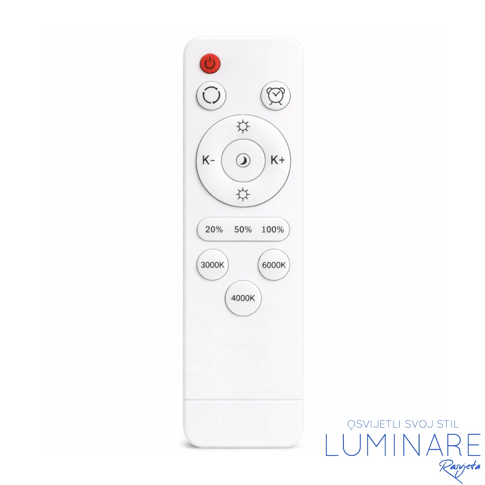 LED plafonjera 48W PD48-A7 BLACK+WOOD - Slika 5