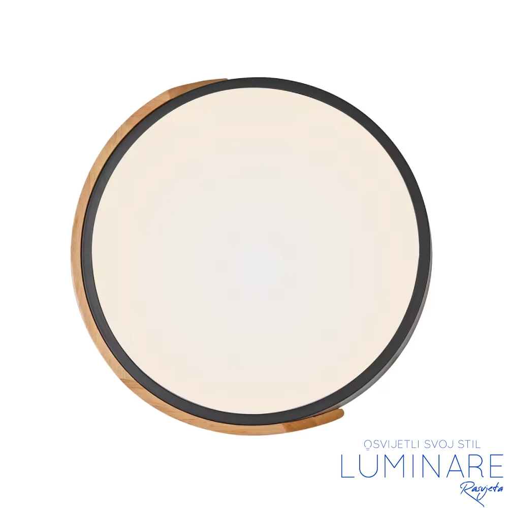 LED plafonjera 48W PD48-A7 BLACK+WOOD - Slika 8