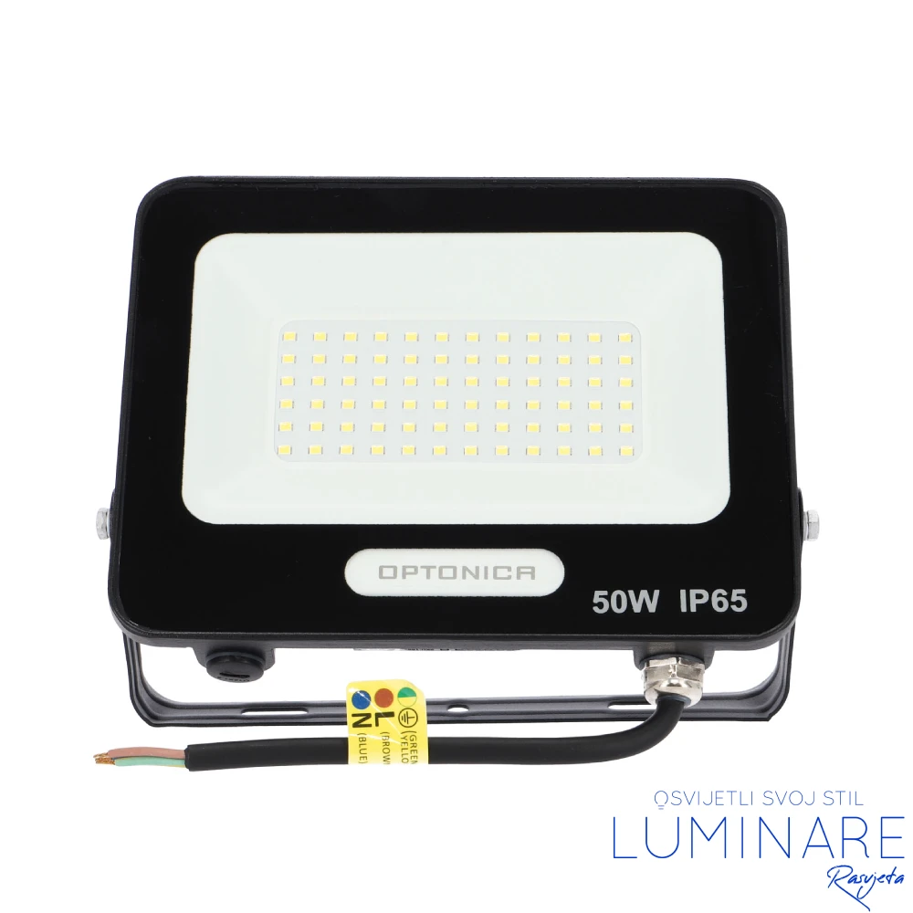LED REFLEKTOR SMD 50W CRNI IP65 - Slika 4