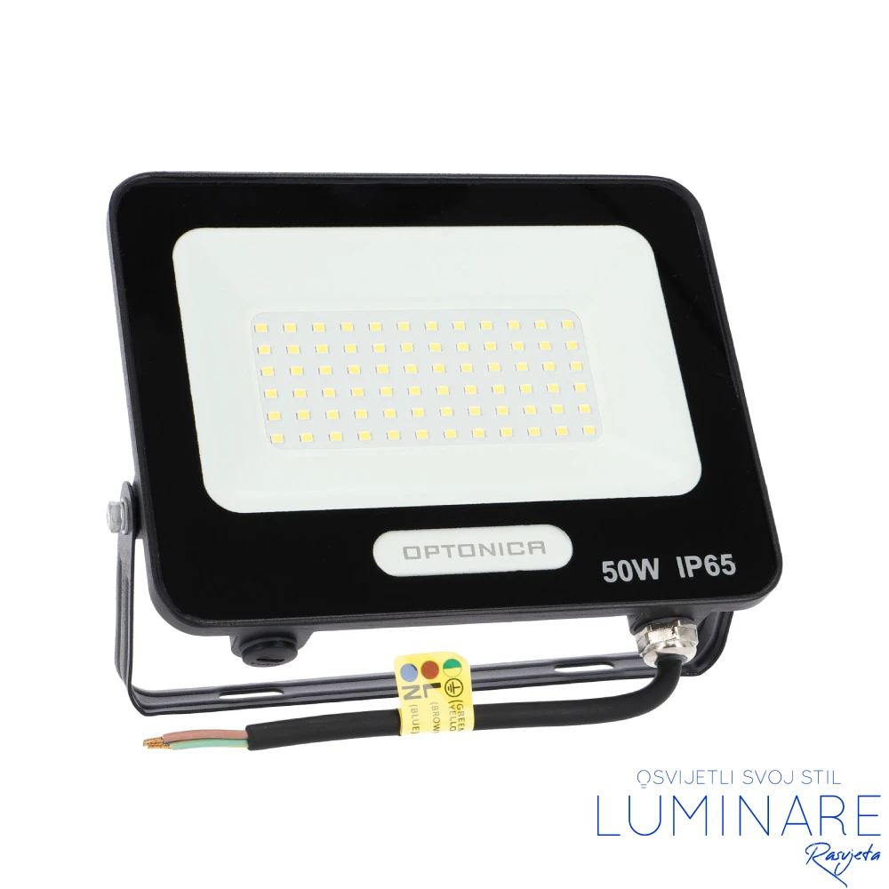 LED REFLEKTOR SMD 50W CRNI IP65 - Slika 5