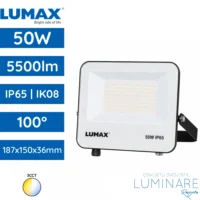 LUMAX LED reflektor snage 50W (5500 lm, 110 lm/W) u 3CCT izvedbi.