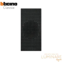 zvono bticino classia modul 1m crno-luminare rasvjeta