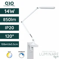 stolna led svjetiljka LED oro epsilon 14w 900lm 120-kut ip20 1080 x 55 x 48mm ORO33060