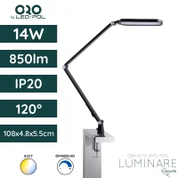 stolna led svjetiljka LED oro epsilon 14w 900lm 120-kut ip20 1080 x 55 x 48mm ORO33061