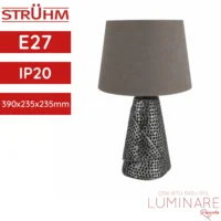 stolna svjetiljka struhm magda ip20 srebrna luminare rasvjeta