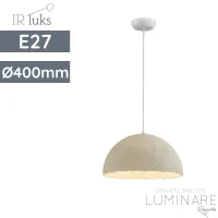 visilica irluks KD9237/400 white E27*1 fi 400*H200 luminare rasvjeta